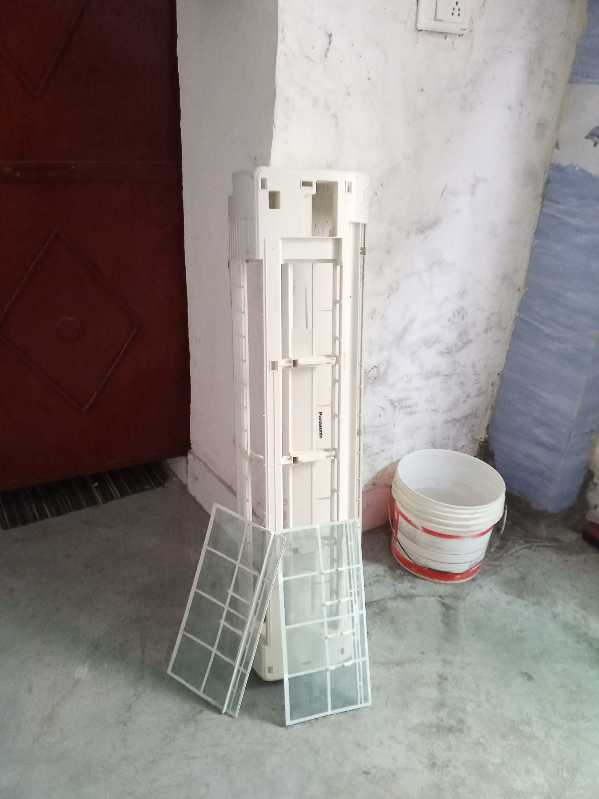 After Washing Split AC Case
