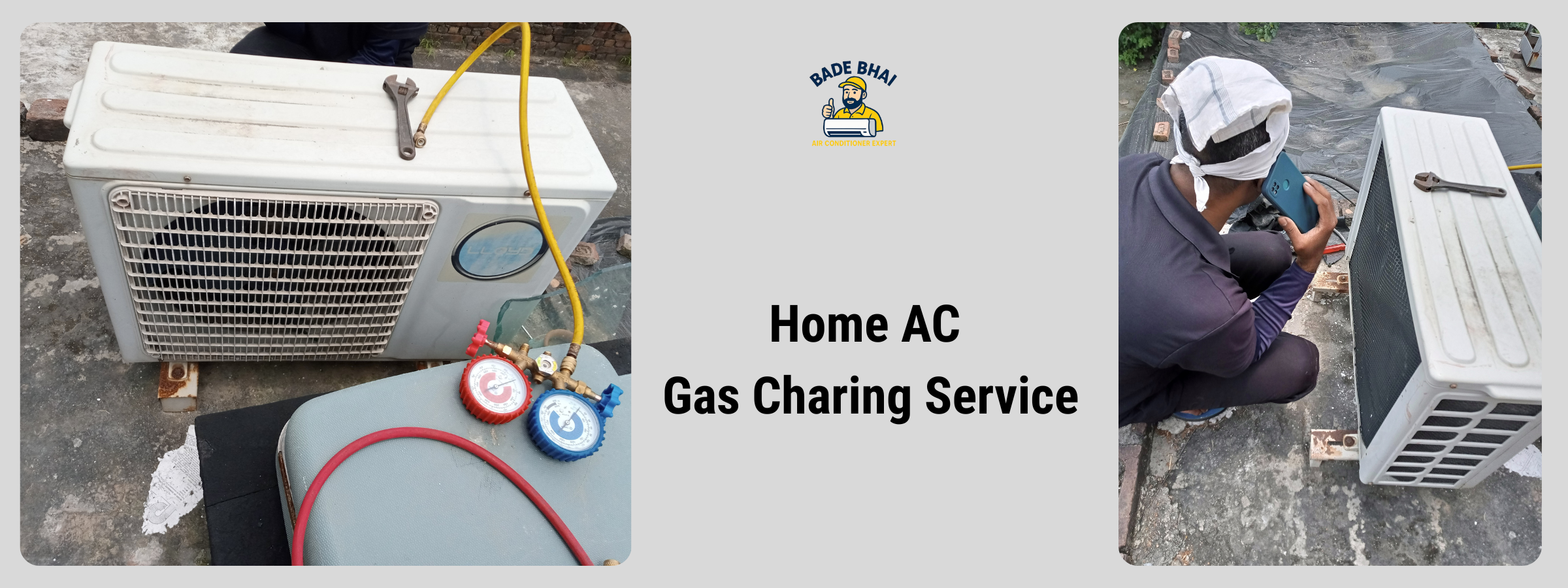 Doorstep Home AC Gas Charging Service